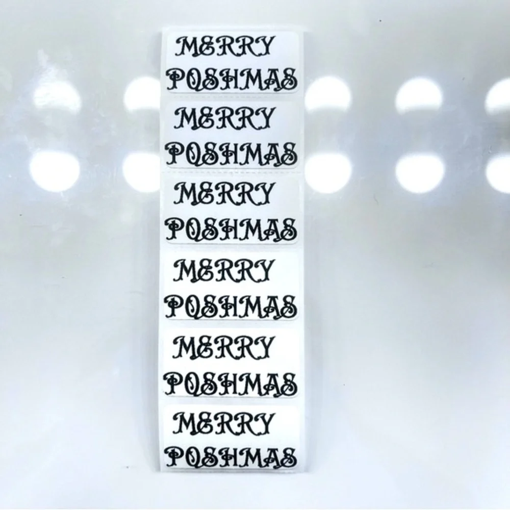 Pack of 100 stickers |Poshmark stickers Christmas stickers Packaging Su… - Picture 4 of 4